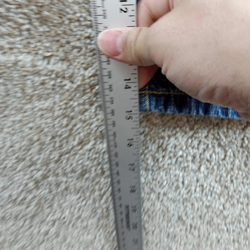 Akademiks Shorts Mens 42 Denim Baggy Hip Hop Y2K Streetwear Embroidered Jean - Image 2 of 4