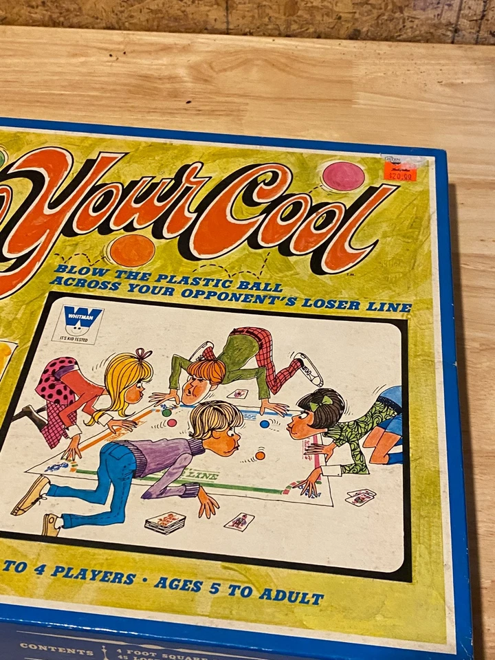 Blow Your Cool Game by Whitman Racine Wisconsin Vintage Board Game - Image 4 of 4
