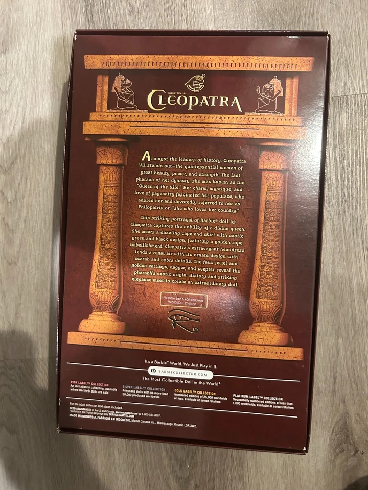 Muñeca Barbie Cleopatra Foto 3 de 4