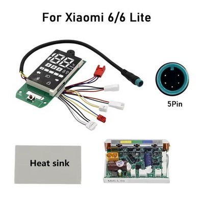 Dashboard For Xiaomi 6/6 Lite Electric Scooter BT Circuit Board Controller