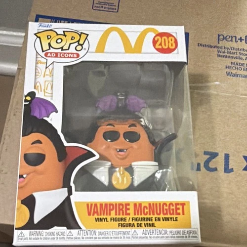 Funko Pop! Ad Icons Vampire McNugget McDonald's 208 Vinyl Figure