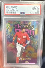 Juan Soto - 2020 Finest 1998 The Man   PSA 10
