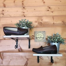 SAS Shoes Antique Wine Simplify Leather Slip On Moc Loafer Tripad Comfort Sz 6N