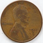 1911 S Lincoln Wheat Cent