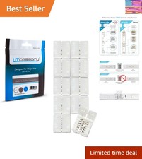 Cut-End to Cut-End Connector for Philips Hue/WiZ Lightstrip 10 Pack, White - ...