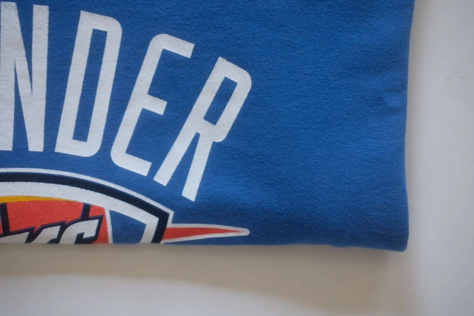 NBA ADIDAS BALONCESTO OKC OKLAHOMA CITY THUNDER NUEVA NUEVA CON ETIQUETAS Y2K CAMISETA SIN MANGAS DE COLECCIÓN TALLAXL Foto 4 de 4