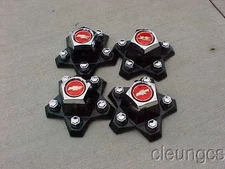 1982-1987 New El Camino Malibu Center Caps Chevy Bowtie Logo Set of 4 Centers