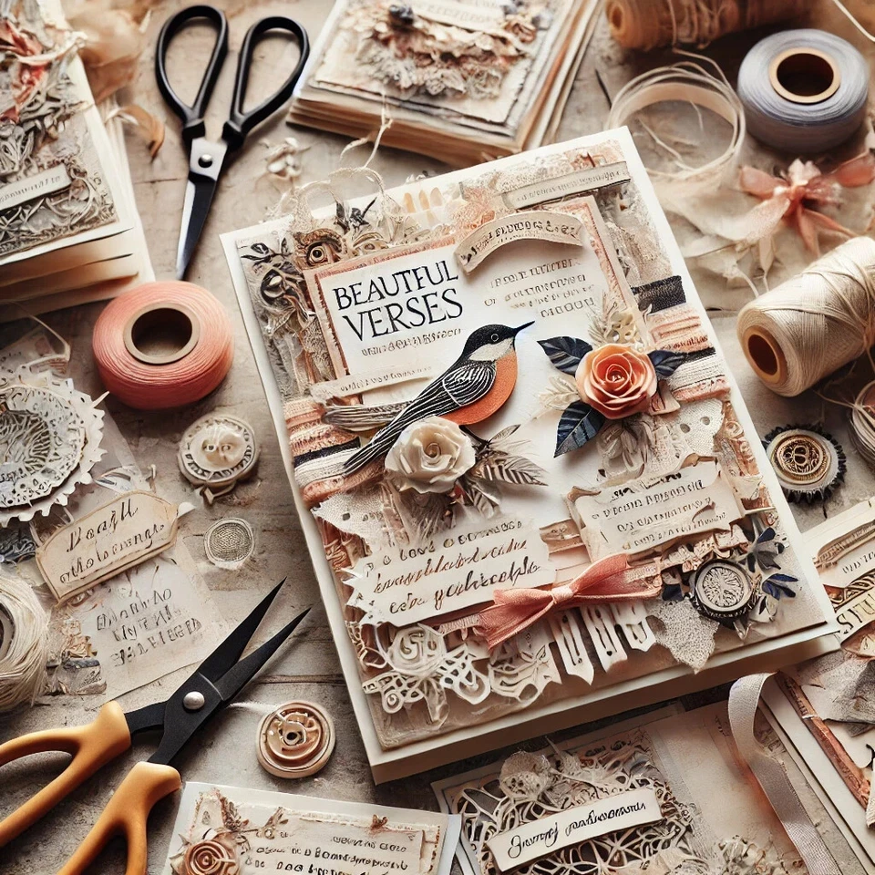 Cotizaciones de decoupage y fabricación de tarjetas - versos para tarjetas hágalo usted mismo, suministros de artesanía Foto 2 de 4