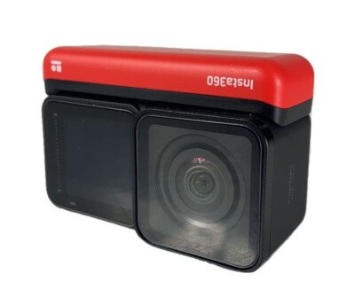 INSTA360 ONE R TWIN EDITION - Red/Black Wide-angle Module Action