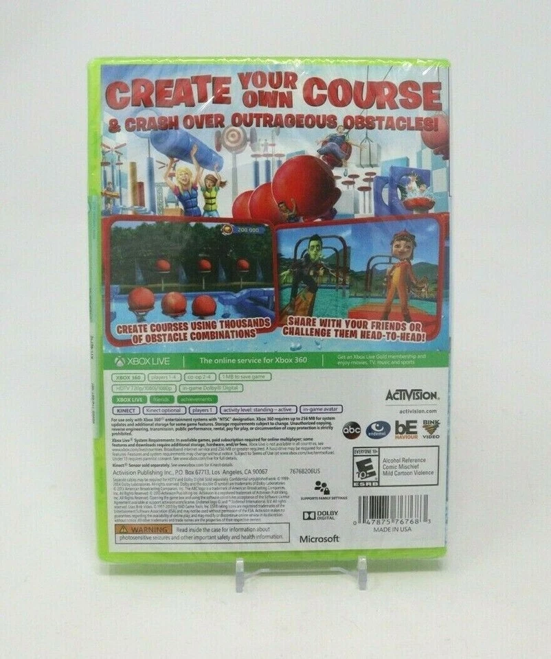 NEW SEALED - Wipeout: Create & Crash (Microsoft Xbox 360, 2013) - Image 2 of 2