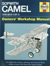 SOPWITH CAMEL 1916 to 20 Haynes Owners Workshop Manual Hardback Book New