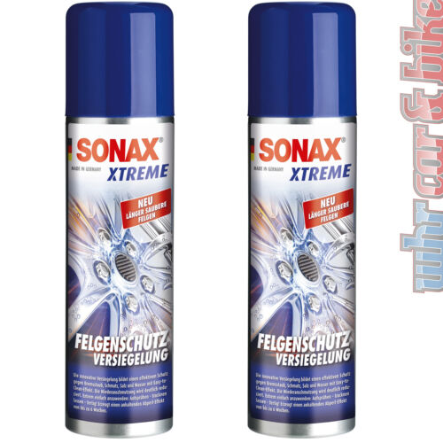 2x Sonax XTREME Felgenschutzversiegelung 250ml Abperleffekt Easy-to-Clean-Effekt - Bild 1 von 1