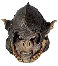 Ghoulish Productions Warrior Orc Latex Face Mask Horror Halloween Cosplay