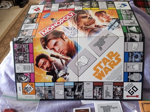 Juego de mesa Star Wars Monopoly 2017 - Disney Hasbro - edición Han en solitario - Imagen 5 de 6