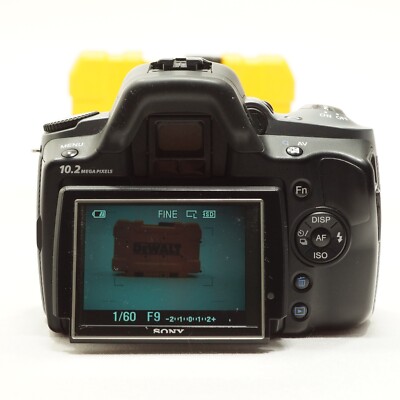 Excellent!!]Sony Alpha a330 10.2MP DSLR camera w/18-55mm SAM lens