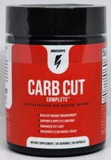 Inno Supps Carb Cut Complete 60 Capsules Dietary Supplement New Sealed Bottle