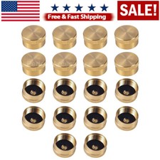 18PCS Solid Brass Propane Bottle Caps Suitable for All 1LB Gas Refill Tank Valve