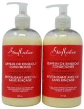 2PK Shea Moisture Conditioner for Curly Hair, Red Palm Oil & Cocoa Butter, 13 Oz