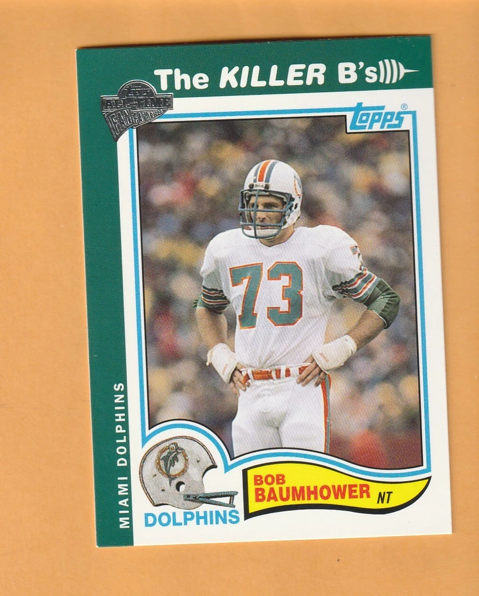 Bob Baumhower Miami Dolphins 2004 Topps Fan Favorites #3 Alabama Crimson  Tide 7C | eBay