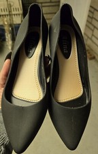 Womens Black Flat Dress Shoes