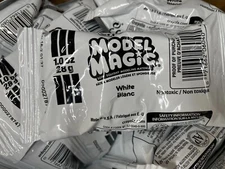 LOT 20x Packs Crayola Model Magic Clay White Blanc NEW Sealed 1.0 oz each