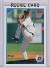 RICK PORCELLO ROOKIE CARD 2009 Topps Baseball RC Detroit Tigers BOSTON RED SOX