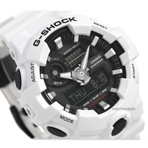 g shock black and white