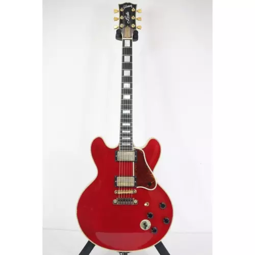 Electric Guitar Gibson BB King Lucille 1998 Model CAR Candy Apple Red Maple Neck