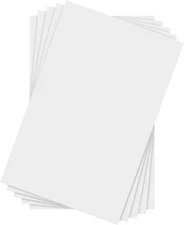 11" X 17" White Chipboard - Cardboard Medium Weight Chipboard Sheets - White on