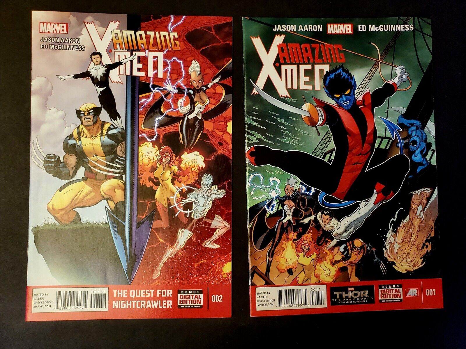 Amazing X-Men (2014) #1, 2,  - VF/NM Marvel Comics 2 Book Lot