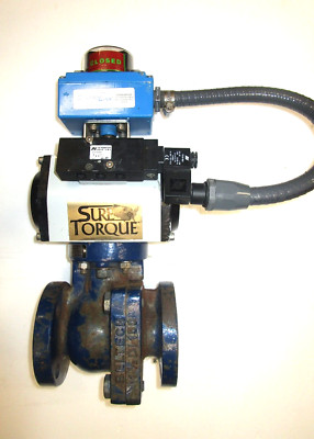 Sure Torque Series ST-DA Pneumatic Actuator W/ Beltech 1-1/2'' Ball Valve