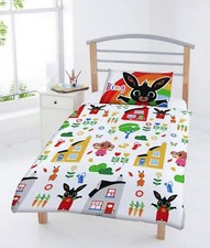 Bing Bunny Village Junior Duvet Cover Cot Bedding Set