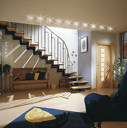 100 Pièces Paulmann Star Spots Encastrés Ronds G4 63Mm Miroir Argent/Metal/Vitre - Photo 4/4