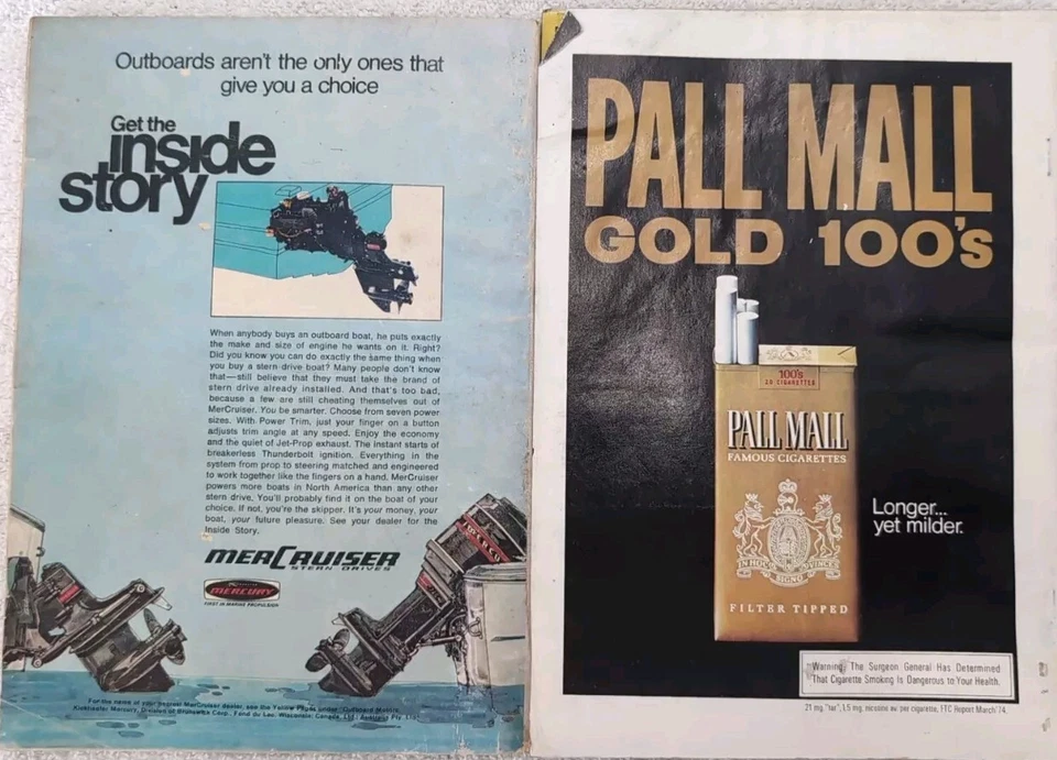 Винтажный иллюстрированный журнал Mechanix Popular Mechanics 1970-е лот из 2 очень хорошее состояние рукоделие - Изображение 2 из 4