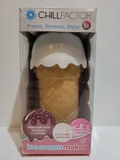 Chill Factor ICE CREAM MAKER SET NEW Open Box