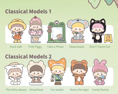 F.UN zZoton Naughty Animal City Series Blind Box Confirmed Figure Hot Toys Gift - Picture 5 of 39