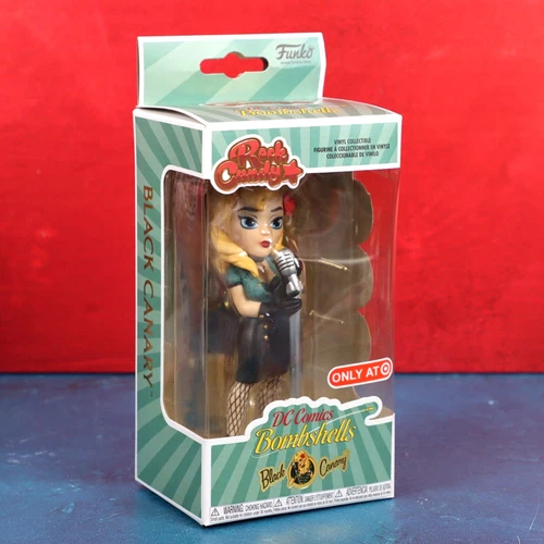 Funko Rock Candy Black Canary DC Comics Bombshells 5" Target Exclusive 2018