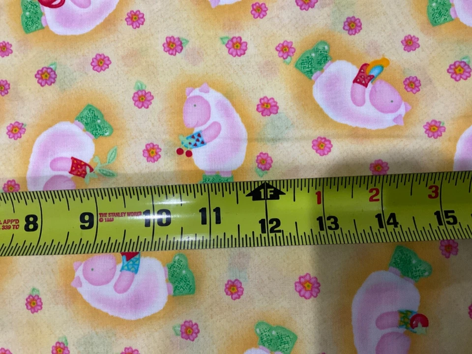 Quilting Material Sewing Fabric 3 Yards Sherbert's Garden #11586 Multi T3 - Image 2 of 4