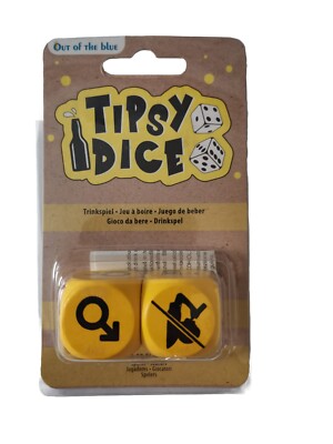 Würfel Spiel Trinken Tipsy Dice Partys Lustig Paar Freunde Blister Holz