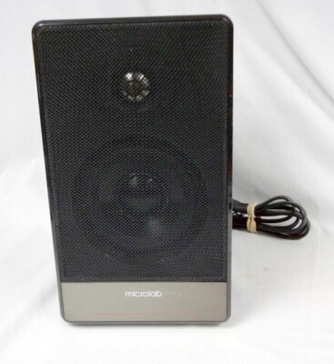 Microlab Amplified TI-Dome Balanced Drive Multimedia Monitor Wired Speaker iH11