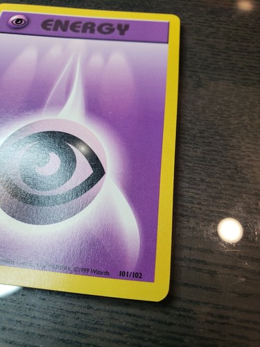 101/102 Energia Psichica - Set Base - Carta Pokemon TCG comune - Foto 2 di 6