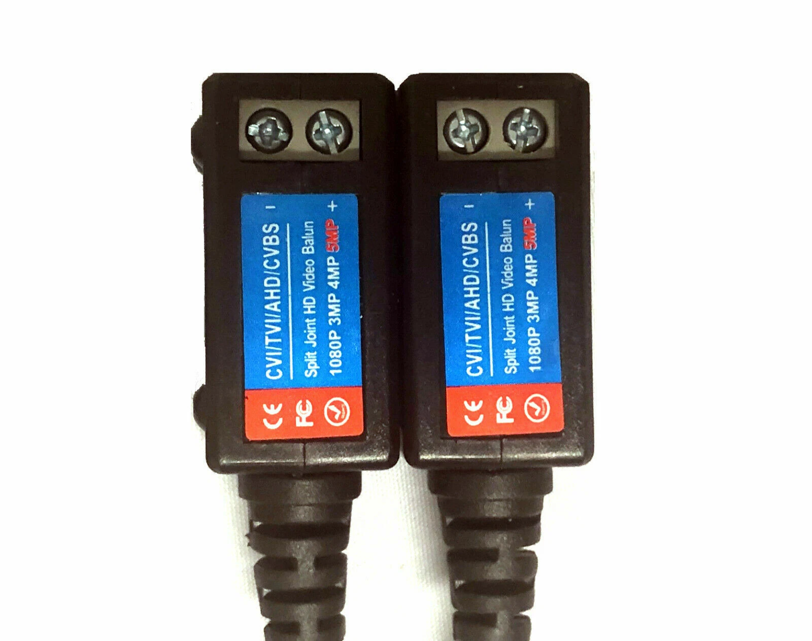 Bnc Telecamere Balun Per Telecamere CCTV - 4 Pezzi Per CVI/TVI/AHD/CVBS, Compatibile Con HD Fino A 8MP Balun Per Telecamere 4K - Foto 10