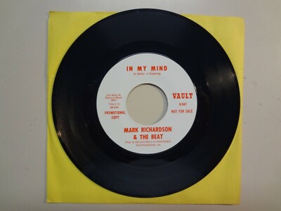 MARK RICHARDSON & THE BEAT:In My Mind-Together,Together-U.S. 7'' 68 Vault V941 DJ