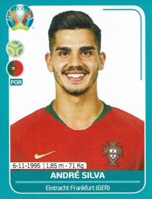 Panini Euro EM 2020 Preview Sticker Portugal POR 27 Andre Silva