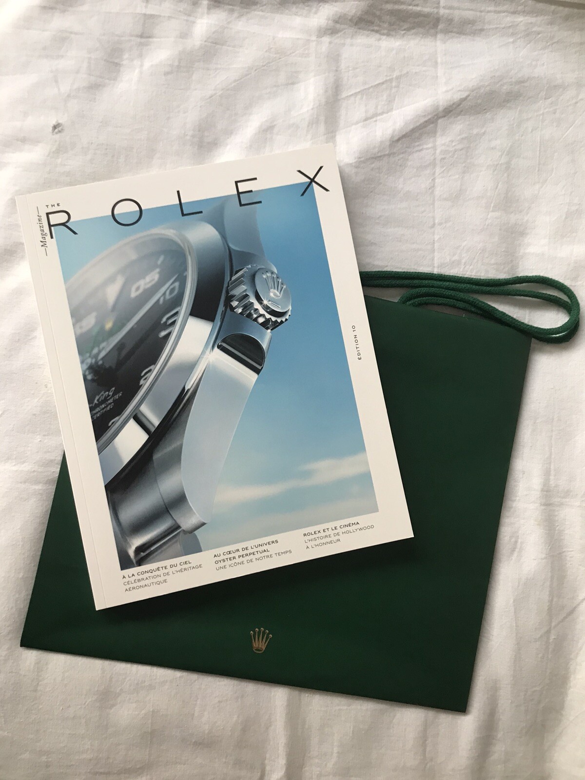 Livre Rolex catalogue tout en couleurs édition limitée n° 10 reliure rigide