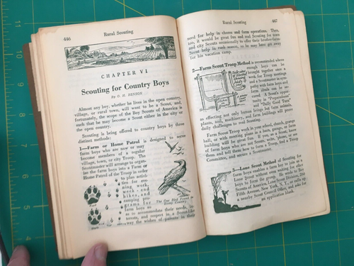 Type A Square Boy Scout Patches Badges Insignia Found In 1927 Boy Scout Handbook - Picture 10 of 16