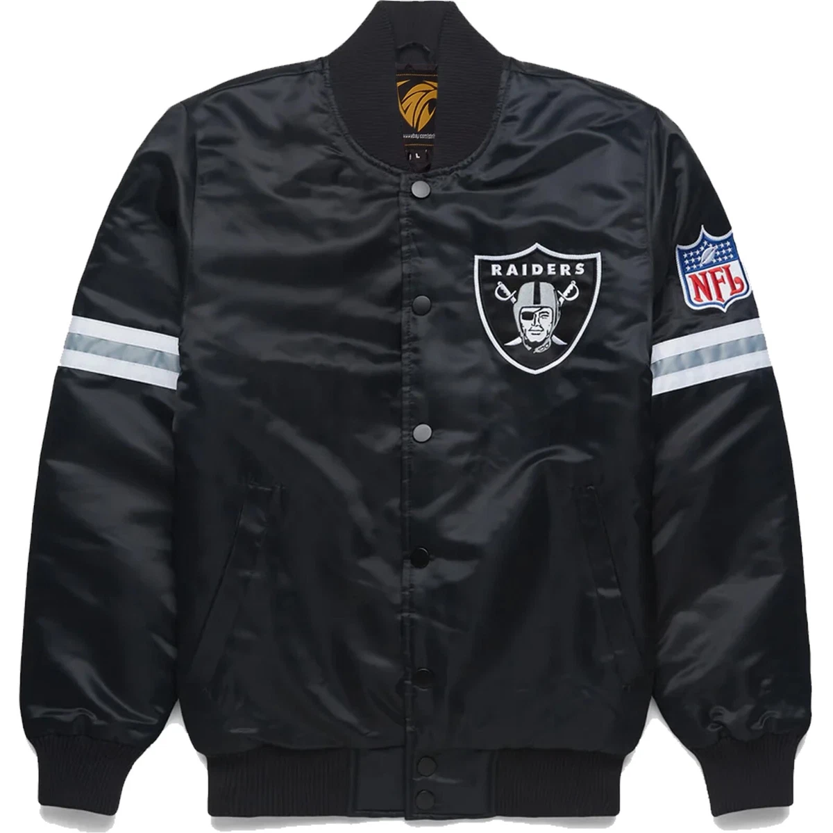 Vintage 90s Starter Raiders NFL Varsity Las Vegas Jacket 