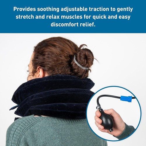 Cervical Traction Neck Support Collar - Easy-to-Use for Neck Discomfort Relief - 第 8/9 張圖片