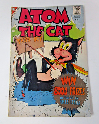 Atom the Cat #15 1959 [GD/VG] Charlton Comic Early Silver Age Funny Animals