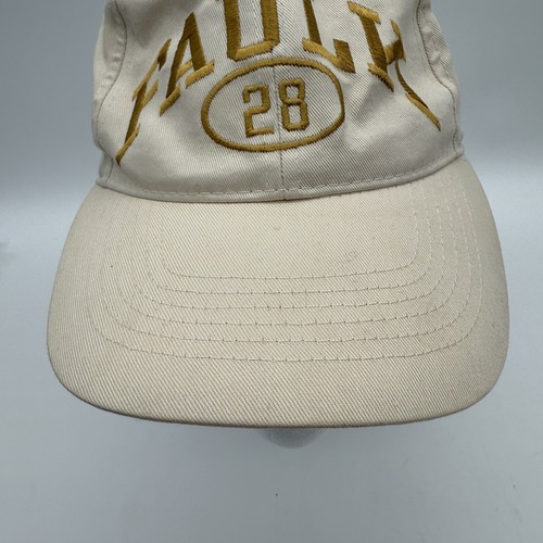 Vintage Faulk St. Louis Rams Adjustable Cap Hat #28 90s Players Inc. RARE - Picture 3 of 9
